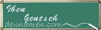 Iben Gentsch Visitenkarte